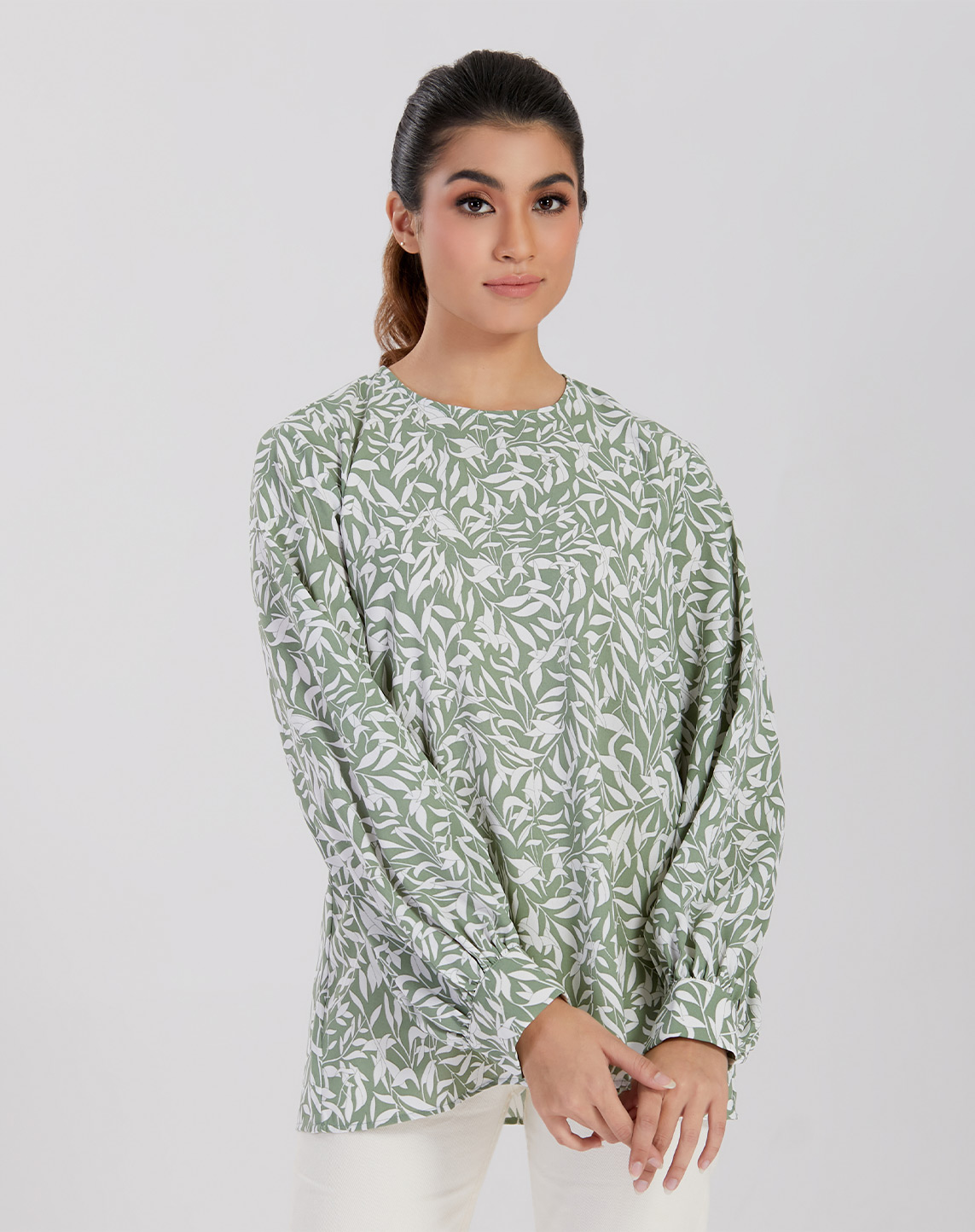 NOMI PRINTED BLOUSE